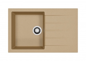 CADIT 20 béžový A50 + QC sifón_ algranit