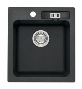 VICTORIA 20 / 91 čierna (430x480mm)+jednoduchý sifón F